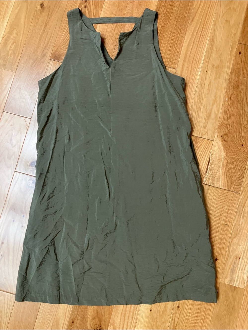 Banana Republic Olive Tank V-Neck Dress XL
